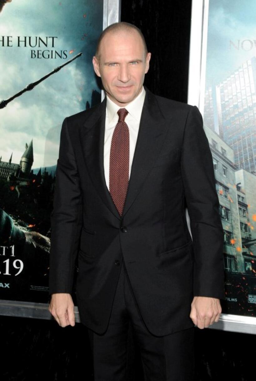 Ralph Fiennes at the New York premiere of "Harry Potter and the Deathly Hallows - Part 1."