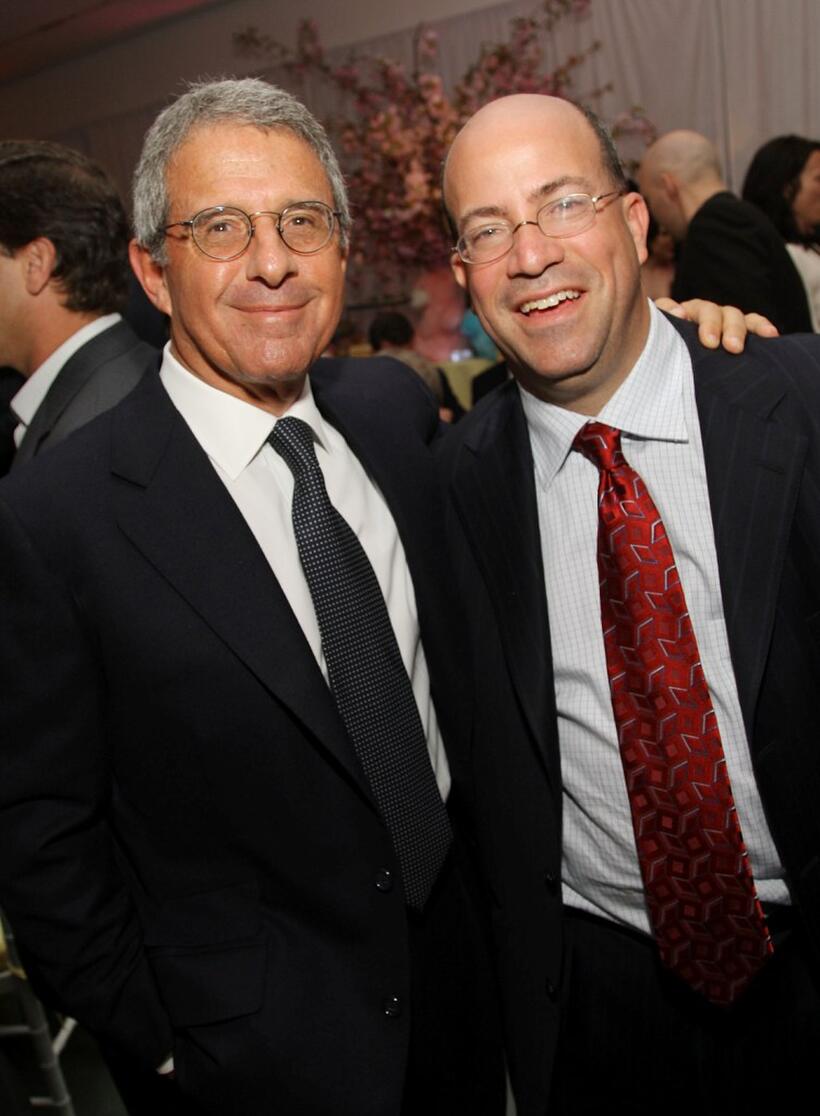 Ron Meyer and Jeff Zucker at the after party of the New York premiere of "Baby Mama" during the 2008 Tribeca Film Festival.