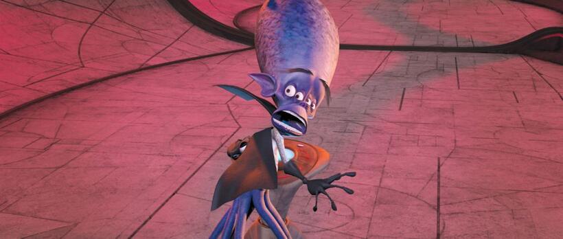 Rainn Wilson voices Gallaxhar in "Monsters vs. Aliens."