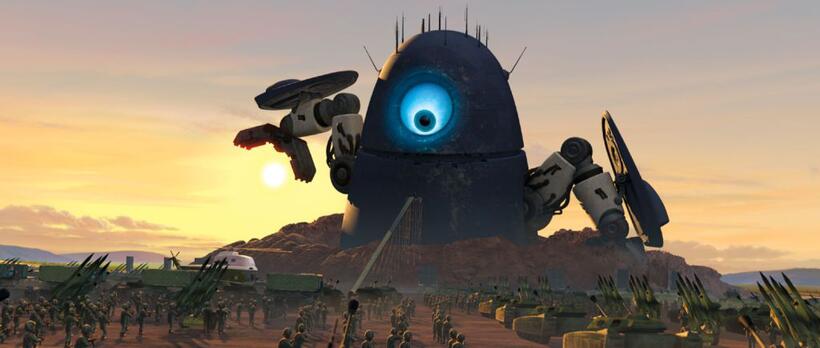 The mysterious alien robot in "Monsters vs. Aliens."