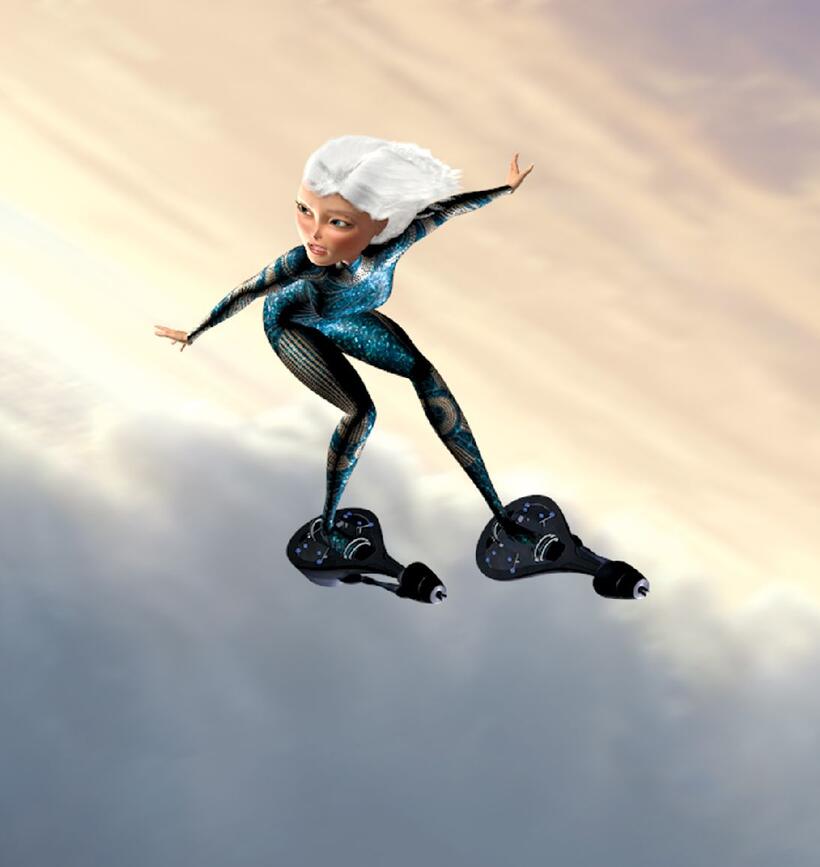 Reese Witherspoon voices Ginormica in "Monsters vs. Aliens."