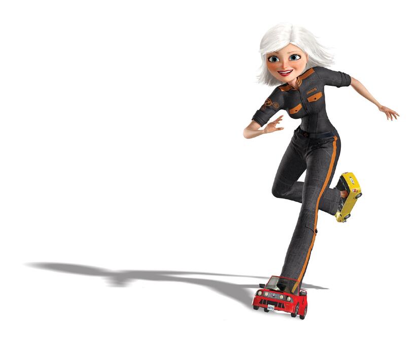 Reese Witherspoon voices Ginormica in "Monsters vs. Aliens."