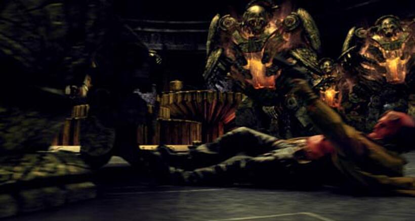 Ron Perlman in "Hellboy II: The Golden Army."
