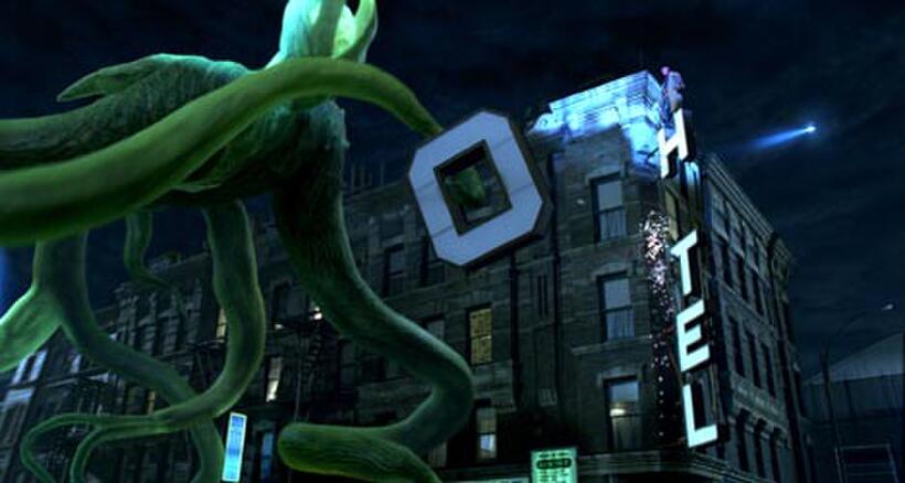 A scene from "Hellboy II: The Golden Army."