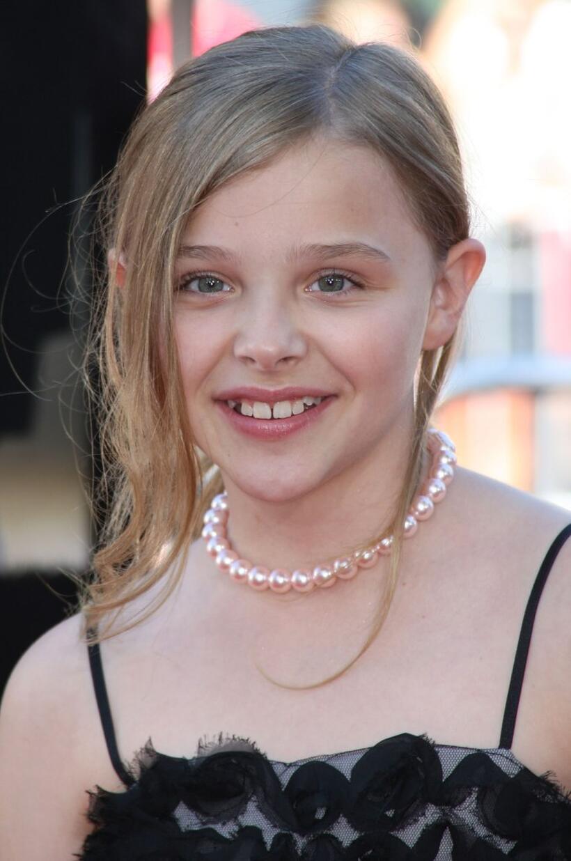 Chloe Grace Moretz at the world premiere of "Hellboy II: The Golden Army" during the Los Angeles Film Festival.