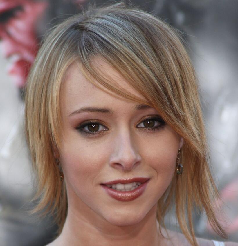 Lauren McKnight at the world premiere of "Hellboy II: The Golden Army" during the Los Angeles Film Festival.