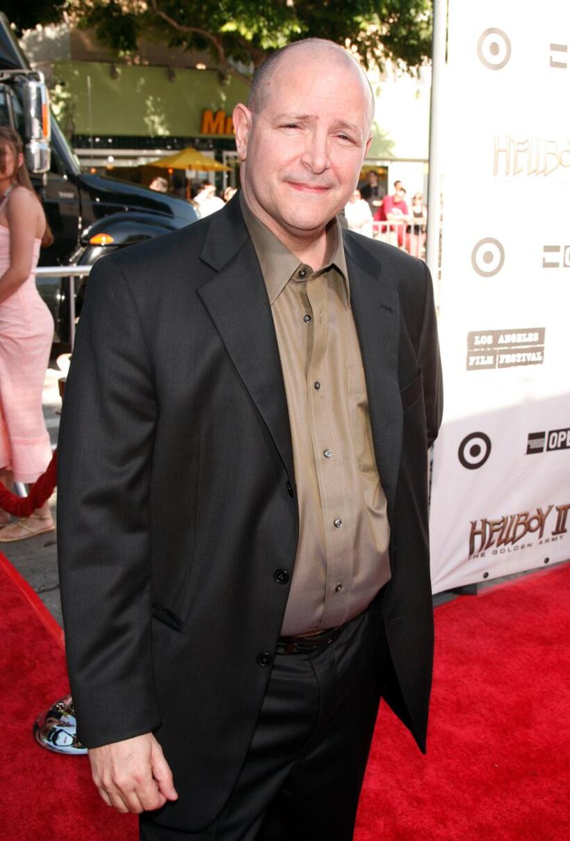 Mike Mignola at the world premiere of "Hellboy II: The Golden Army" during the Los Angeles Film Festival.