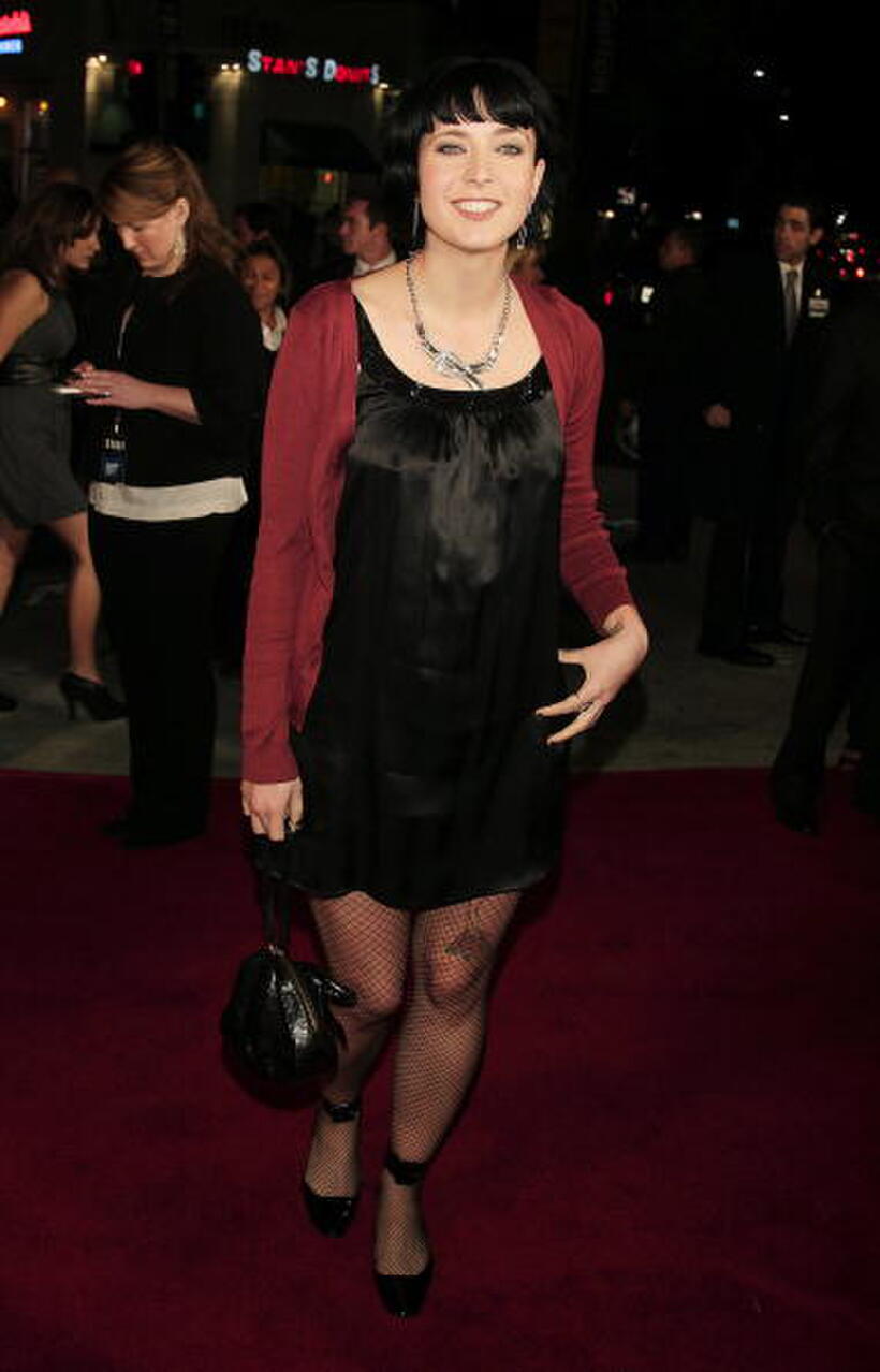 Writer Diablo Cody at the L.A. premiere of "Juno."