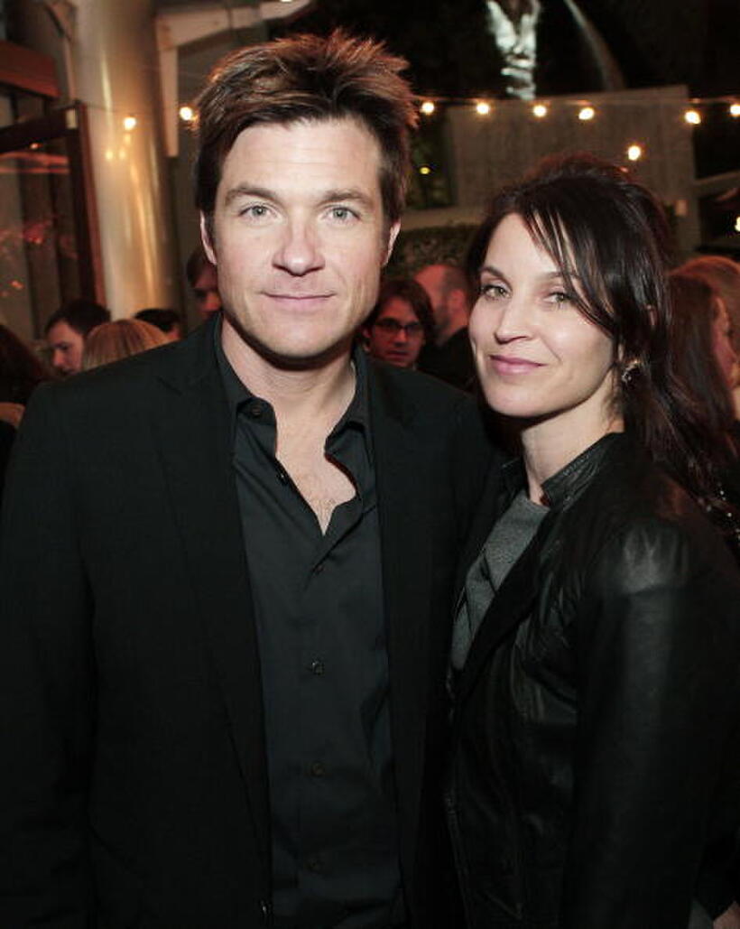 Actor Jason Bateman and Amanda Bateman at the L.A. premiere of "Juno."