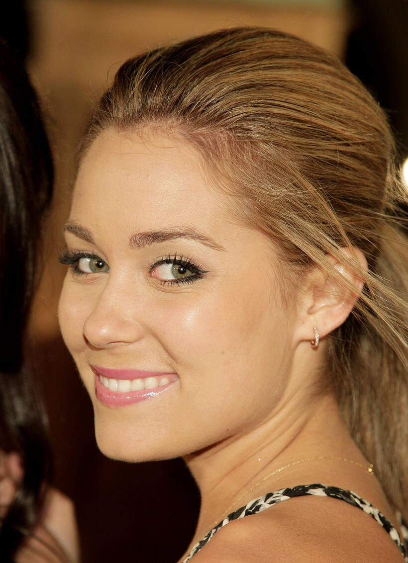 "The Hills" star Lauren Conrad  at the "Cloverfield" premiere.