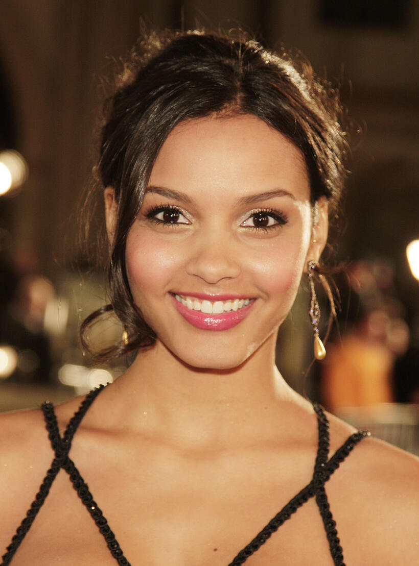 "Cloverfield"'s Jessica Lucas at the Los Angeles premiere.
