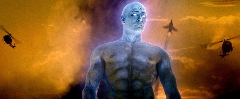 Billy Crudup as Dr. Manhattan in "Watchmen."