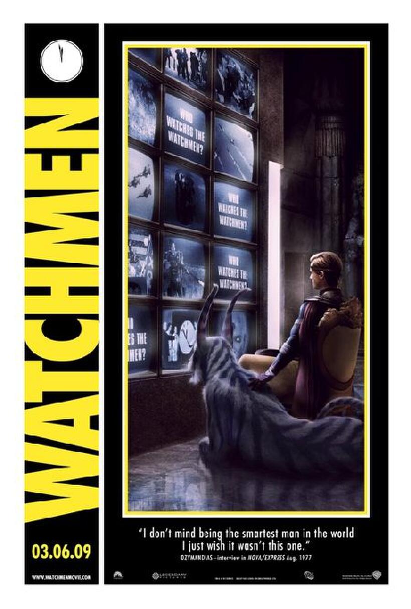 Poster art for "Watchmen."