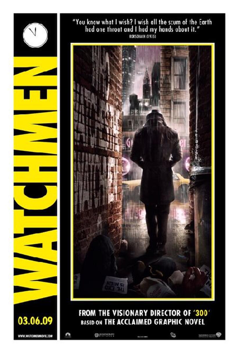 Poster art for "Watchmen."