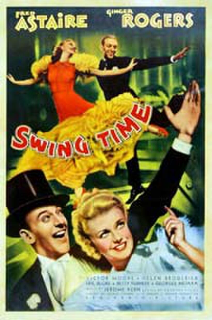 Poster art for "Swing Time."