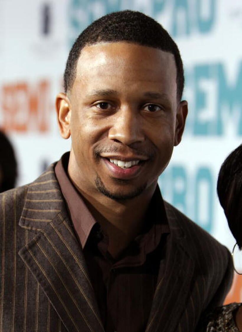 Comedian Jay Phillips at the L.A. premiere of "Semi-Pro." 