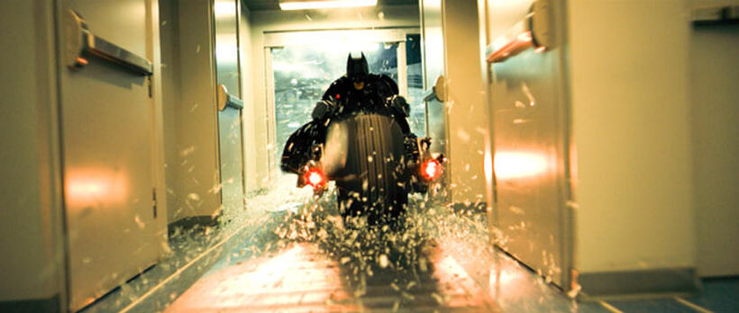 A scene from "The Dark Knight."