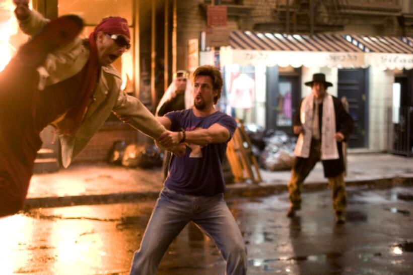 John Turturro and Adam Sandler in "You Don't Mess With the Zohan."
