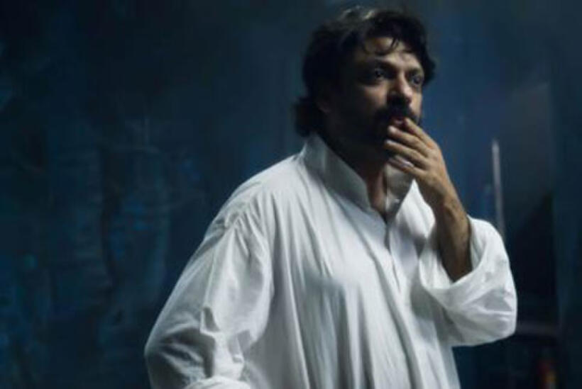 On the set of "Saawariya."