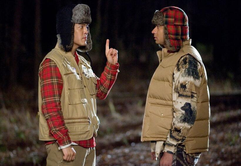 John Cho as Harold and Kal Penn as Kumar in "Harold and Kumar Escape from Guantanamo Bay."