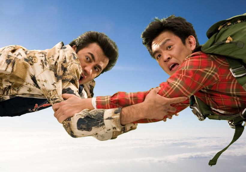 Kal Penn as Kumar and John Cho as Harold in "Harold and Kumar Escape from Guantanamo Bay."