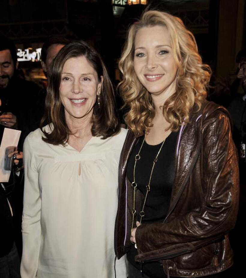 Producer Lauren Shuler Donner and Lisa Kudrow at the California premiere of "Hotel for Dogs."