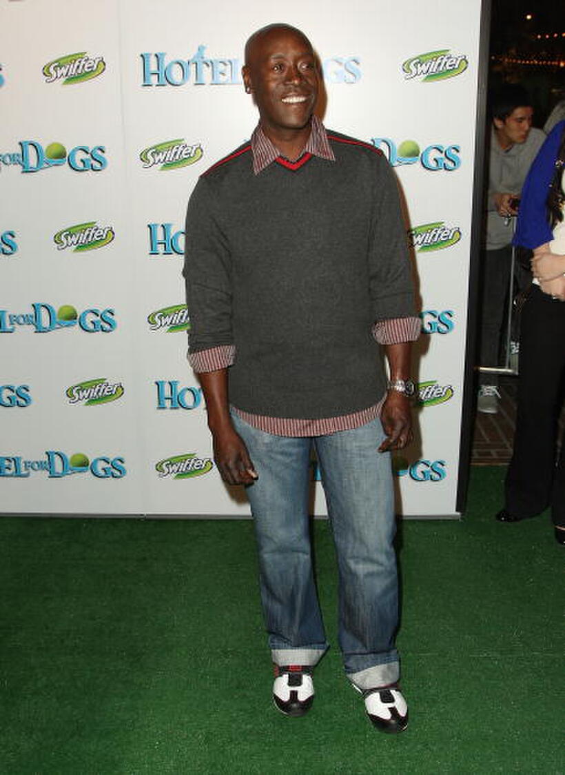 Don Cheadle at the California premiere of "Hotel for Dogs."