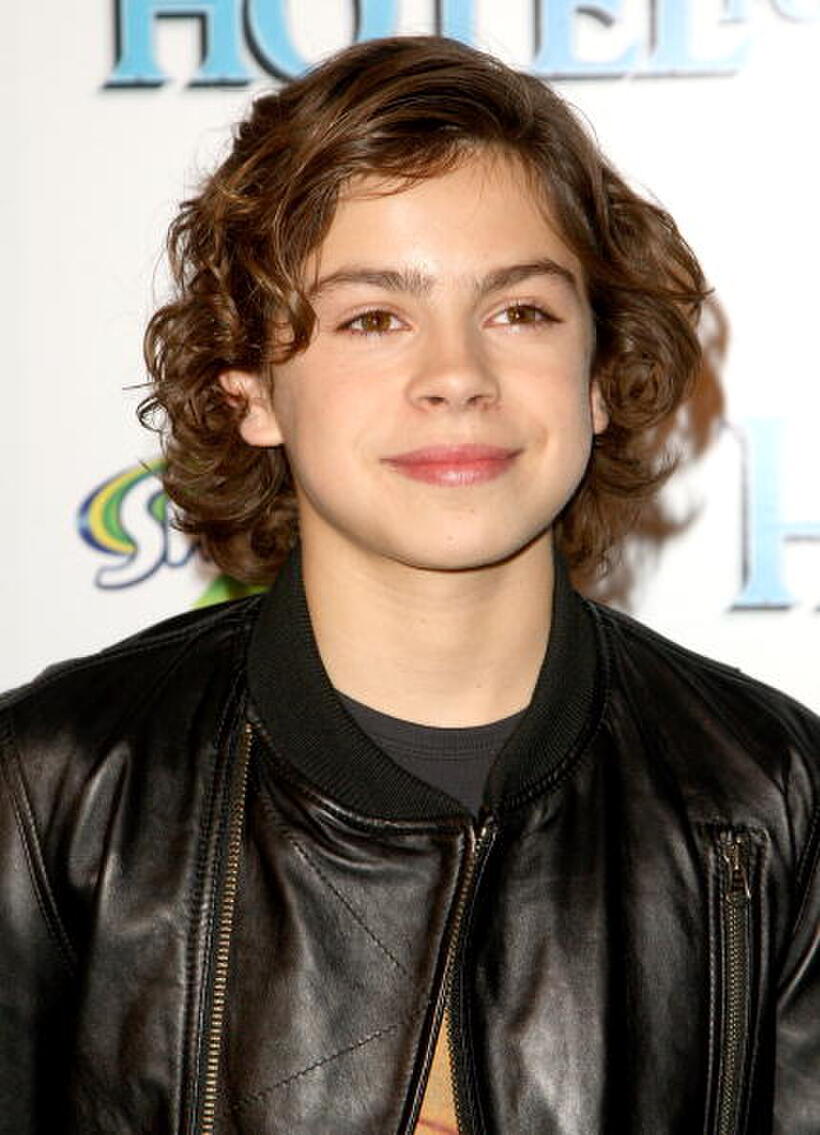 Jake T. Austin at the California premiere of "Hotel for Dogs."
