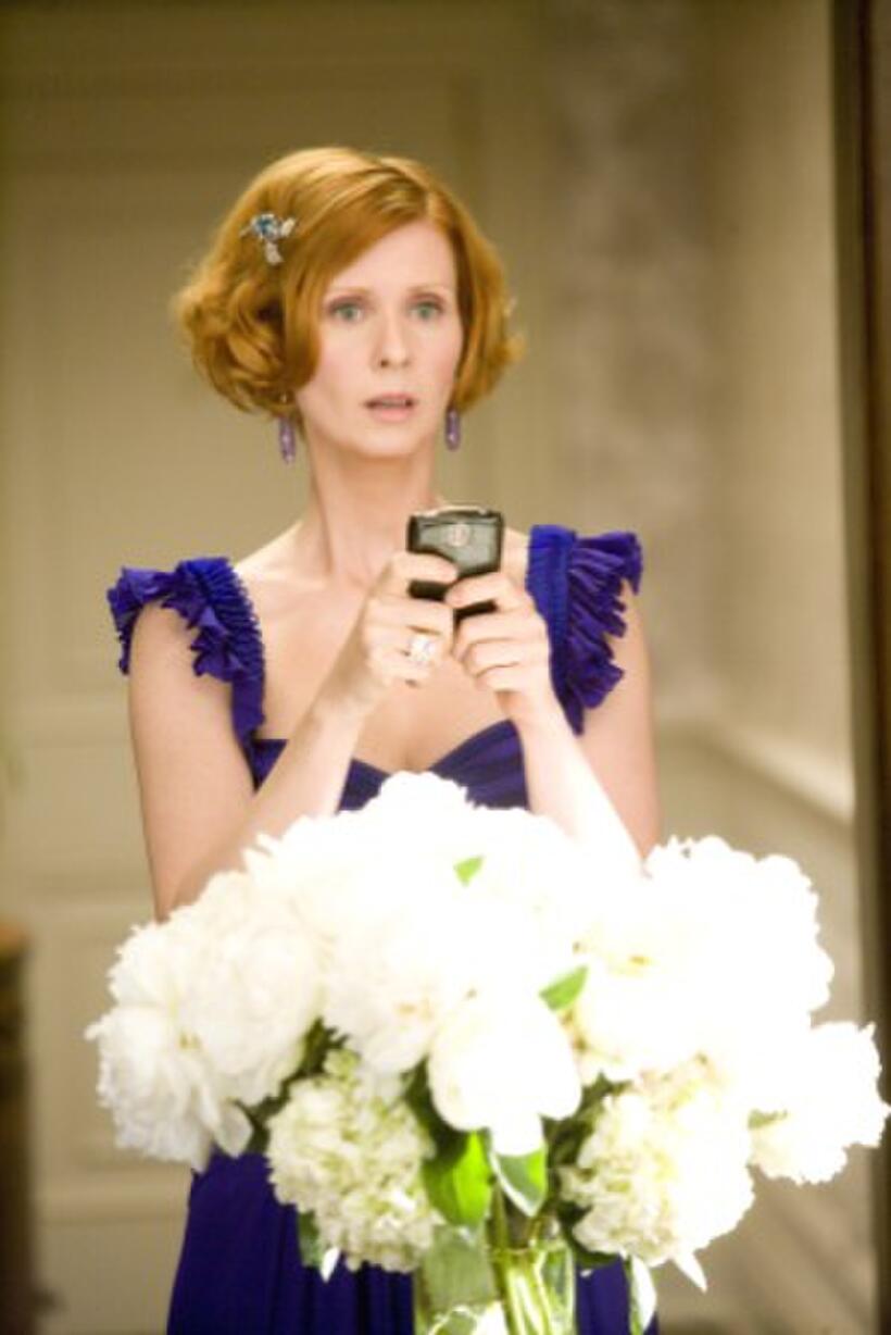 Cynthia Nixon as Miranda Hobbes in "Sex and the City."