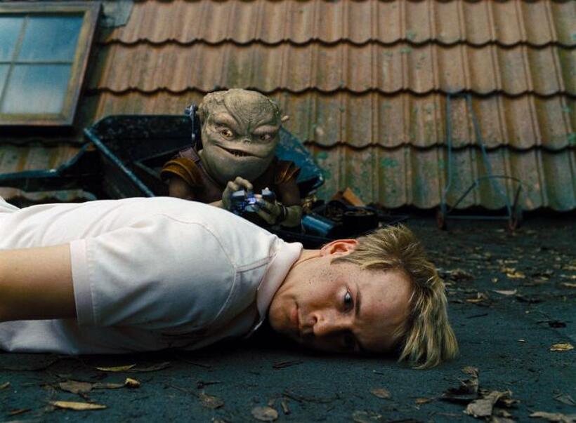 Robert Hoffman as Ricky in "Aliens in the Attic."