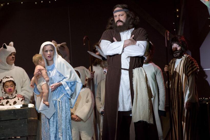 Reese Witherspoon as Kate and Vince Vaughn as Brad in "Four Christmases."