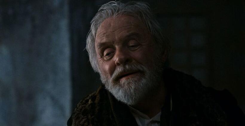 Anthony Hopkins in "The Wolfman."