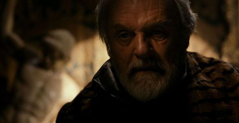 Anthony Hopkins in "The Wolfman."