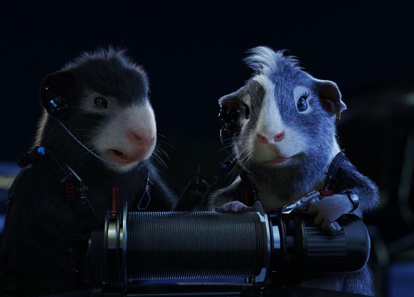 Blaster and Juarez in "G-Force."