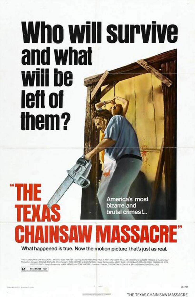 Poster art for "Texas Chainsaw Massacre."