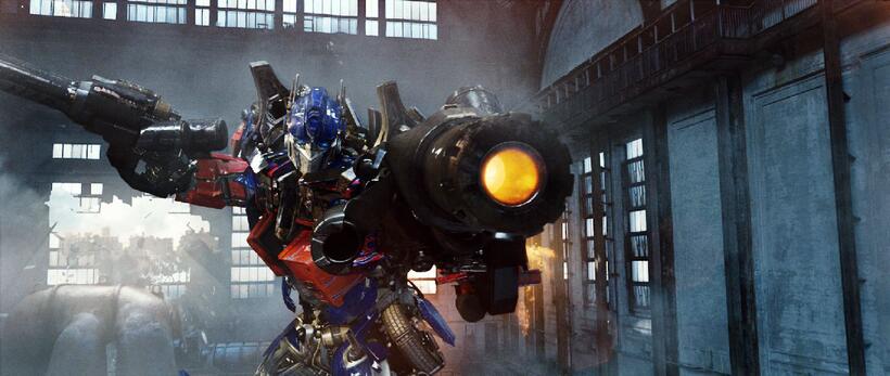 The Autobot Optimus Prime in "Transformers: Revenge of the Fallen."