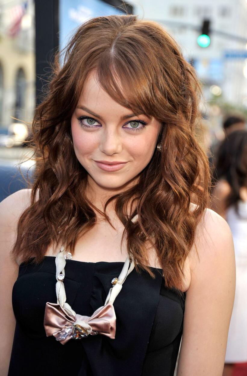 Emma Stone at the California premiere of "Ghosts Of Girlfriends Past."