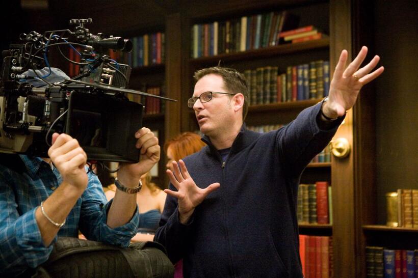 Director Mark Waters on the set of "The Ghosts of Girlfriends Past."