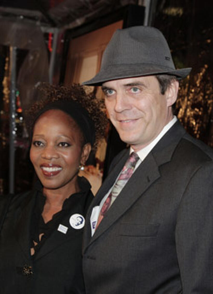 Actress Alfre Woodard and Roderick Spencer at the Hollywood premiere of "Welcome Home Roscoe Jenkins."