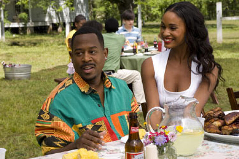 Martin Lawrence and Joy Bryant in "Welcome Home Roscoe Jenkins." 