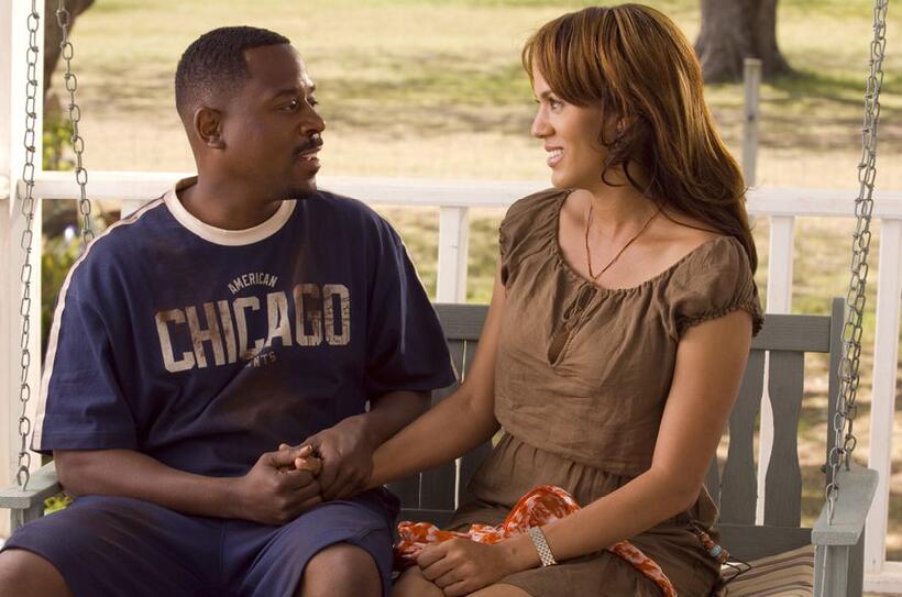 Martin Lawrence as RJ and Nicole Ari Parker as Lucinda in "Welcome Home Roscoe Jenkins."