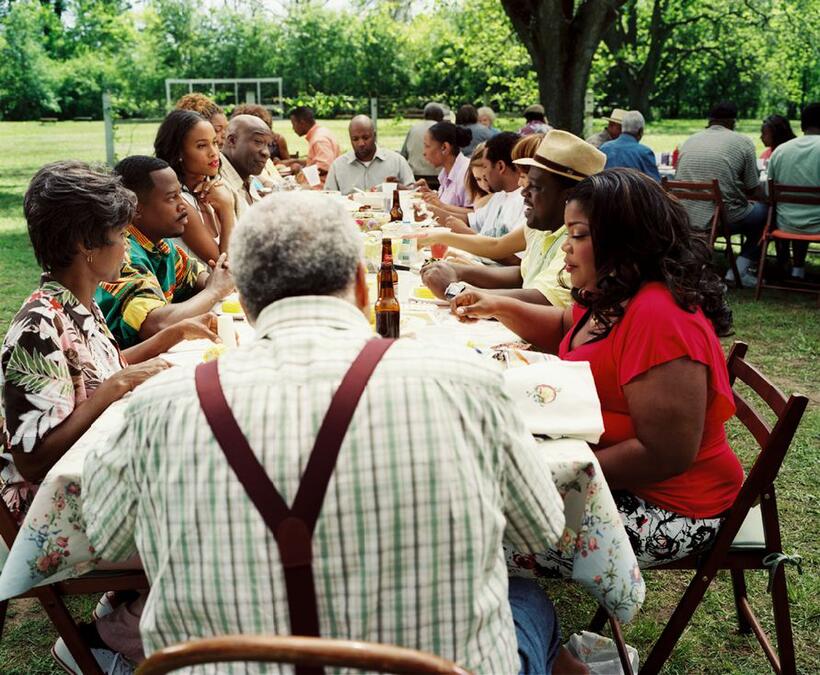 A scene from the movie "Welcome Home Roscoe Jenkins."