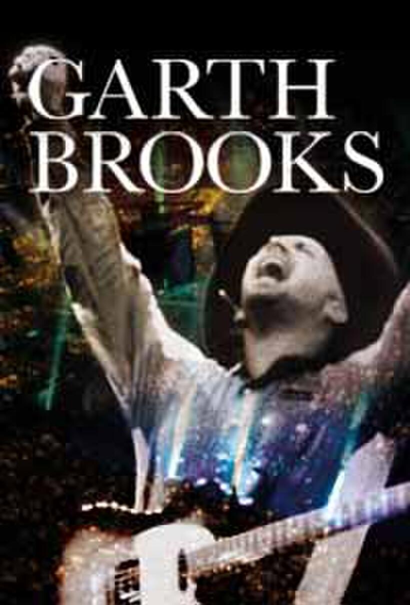 Poster art for "Garth Brooks Live Concert."