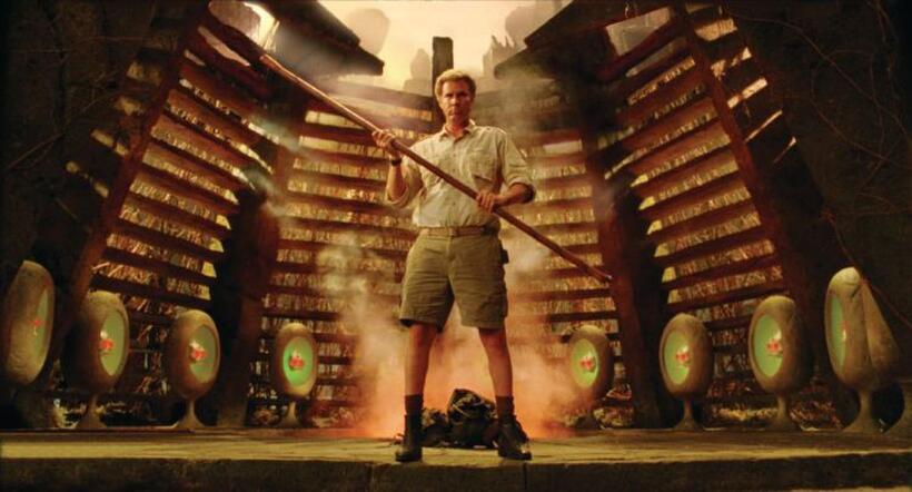 Will Ferrell as Dr. Rick Marshall in "Land of the Lost."