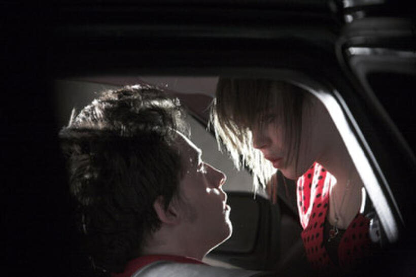 Slim Twig and Ellen Page in "The Tracey Fragments."