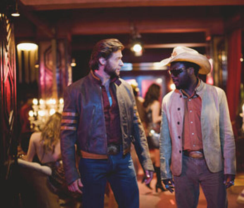 Hugh Jackman as Wolverine and Will.i.am as John Wraith in "X-Men Origins: Wolverine."