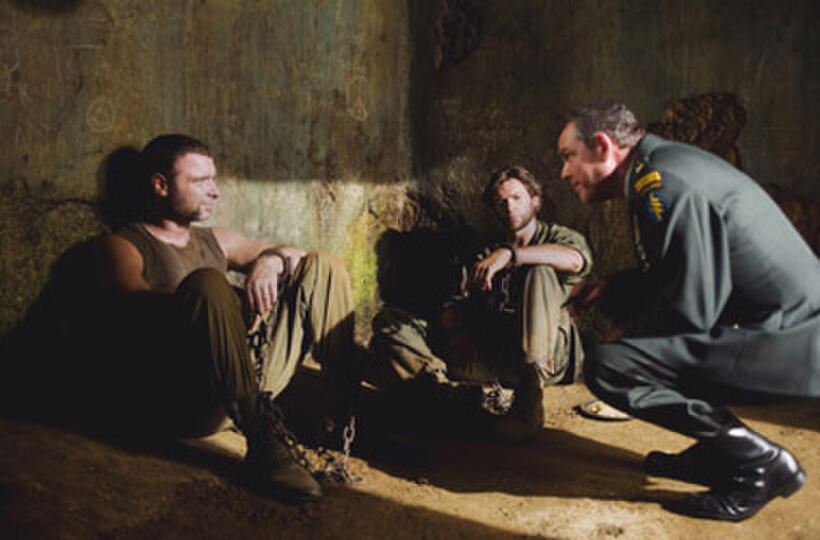 Having emerged unscathed from a date with a firing squad, Victor (Liev Schreiber)and Logan (Hugh Jackman) are visited by Col. Stryker (Danny Huston), who makes an intriguing offer to the two mutants in "X-Men Origins: Wolverine."