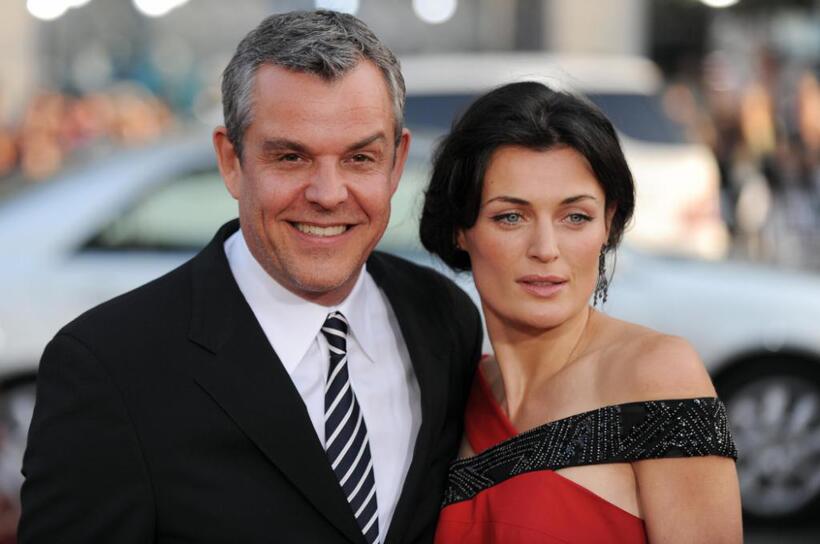 Danny Huston and Lyne Renee at the California premiere of "X-Men Origins: Wolverine."