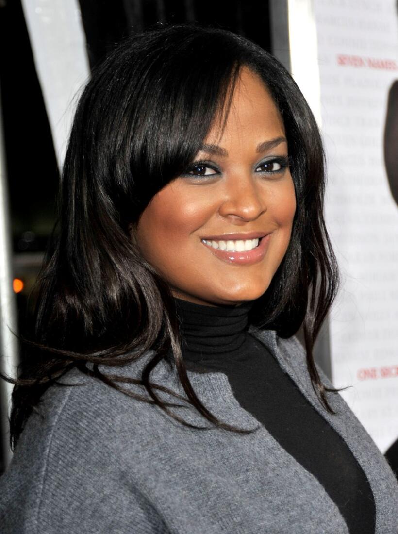 Laila Ali at the California premiere of "Seven Pounds."