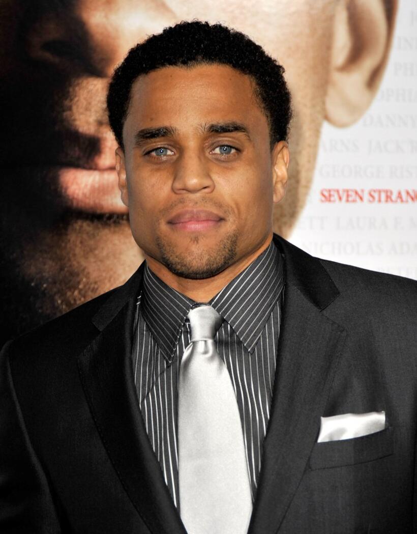 Michael Ealy at the California premiere of "Seven Pounds."